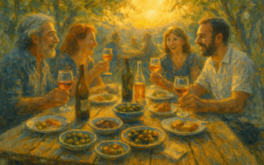 Le goût des apéros du soir
