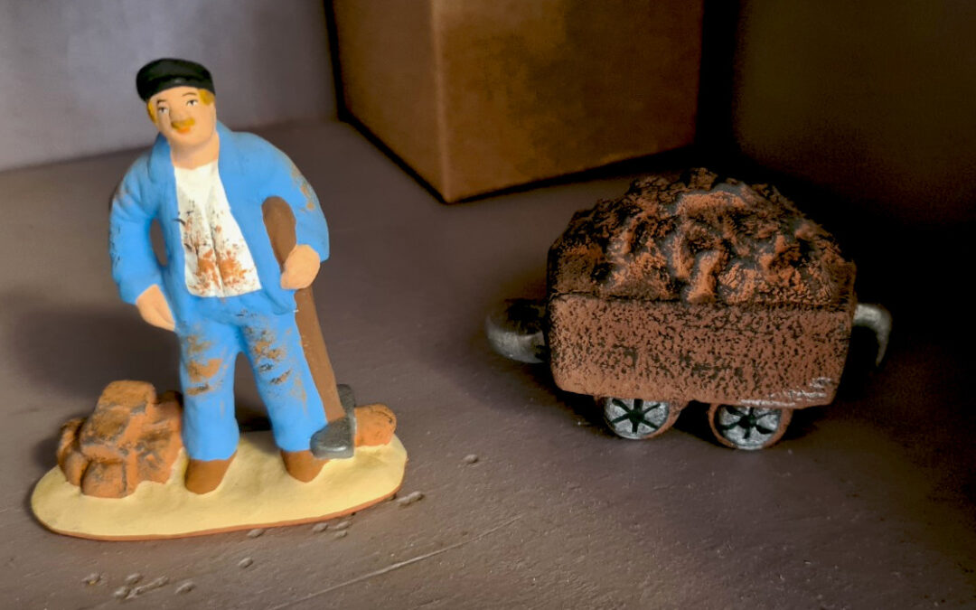 Dans ma crèche, un éclat de bauxite