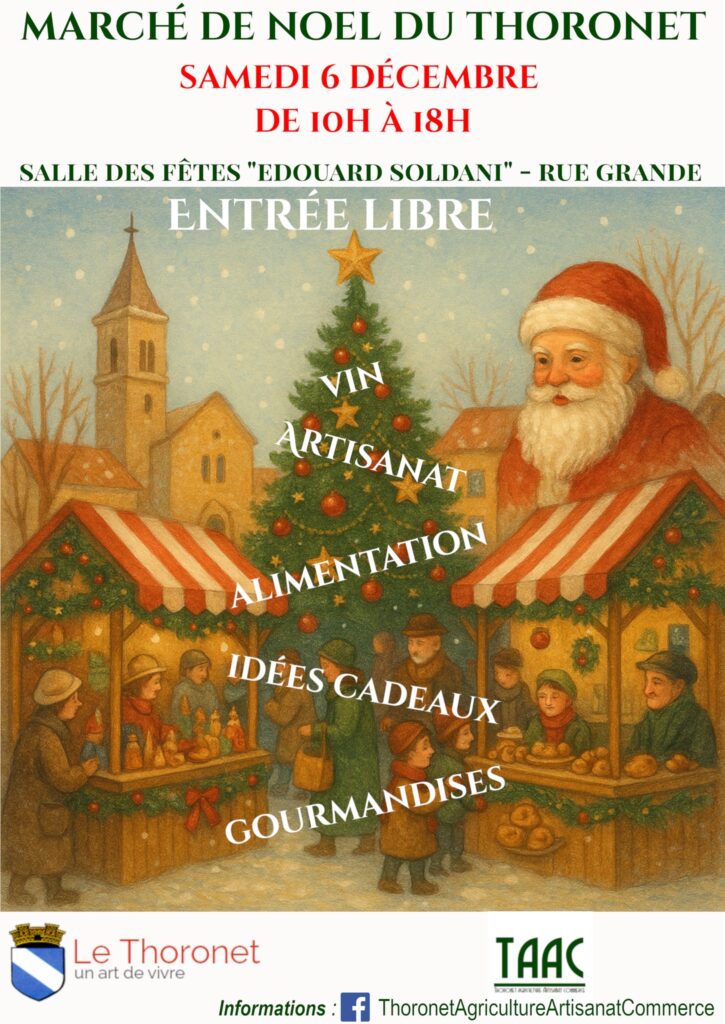 marché de noel du Thoronet