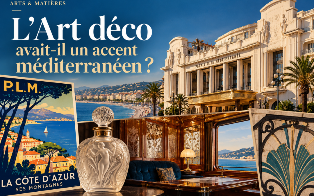 L&rsquo;Art déco avait-il un accent méditerranéen ?